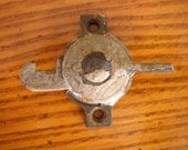 Antique Window Sash Lock Clasp 1887 Restoration Hardware Authentic Original Vintage
