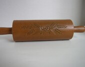 Vintage Homco Rolling Pin Wall Hanging Pocket Made in USA