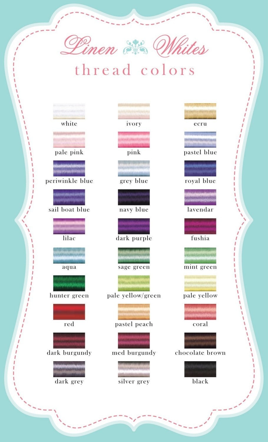 Wedding Handkerchief with Bride and Groom's Names and Date