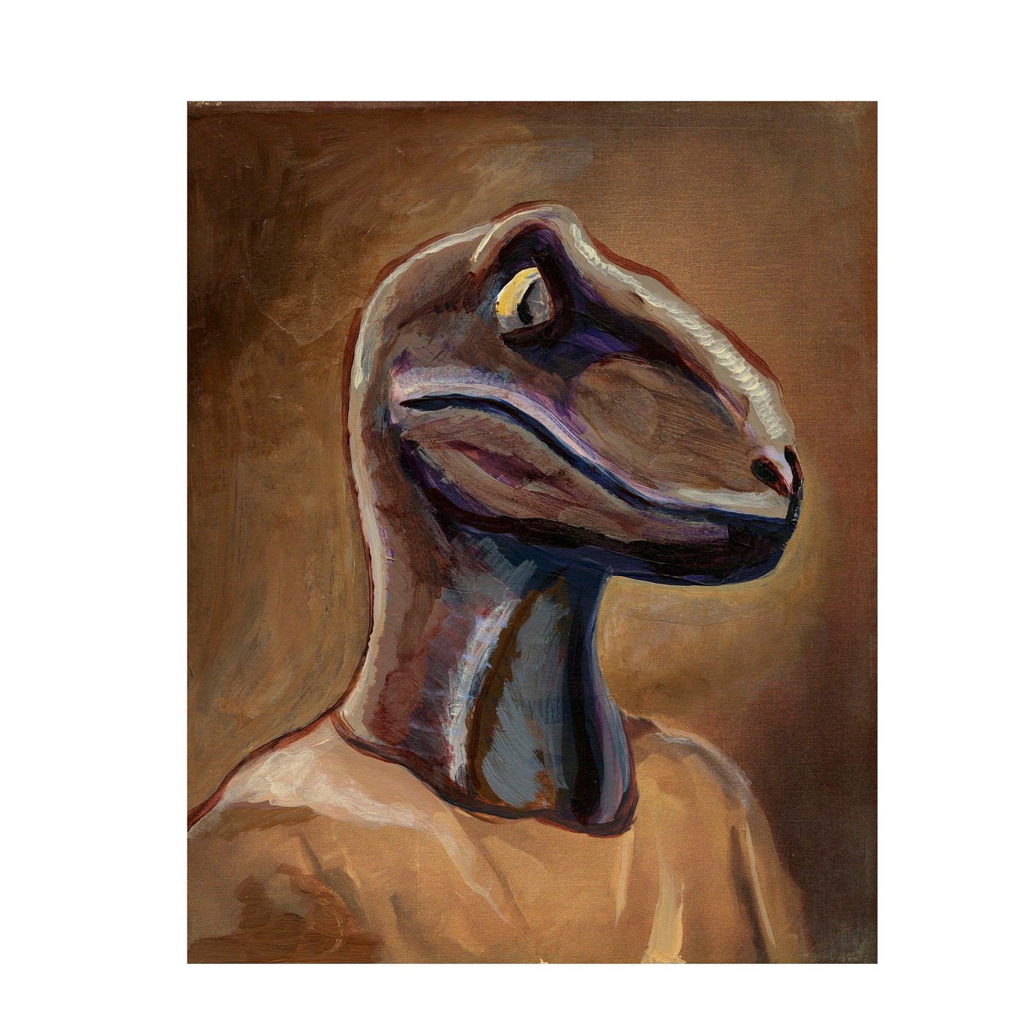 Raptor Jesus 8x10 print