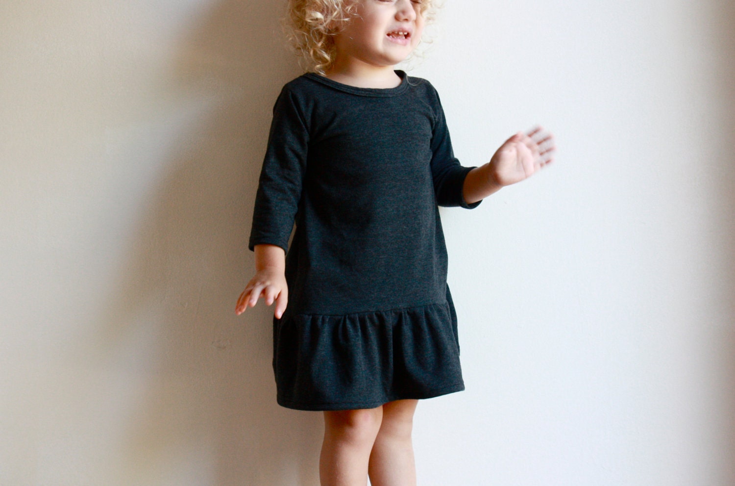 city dress / pdf sewing pattern / toddler 12m to girls 10/12