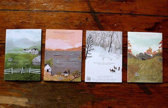 seasonal card set