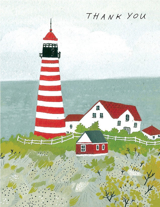light house card