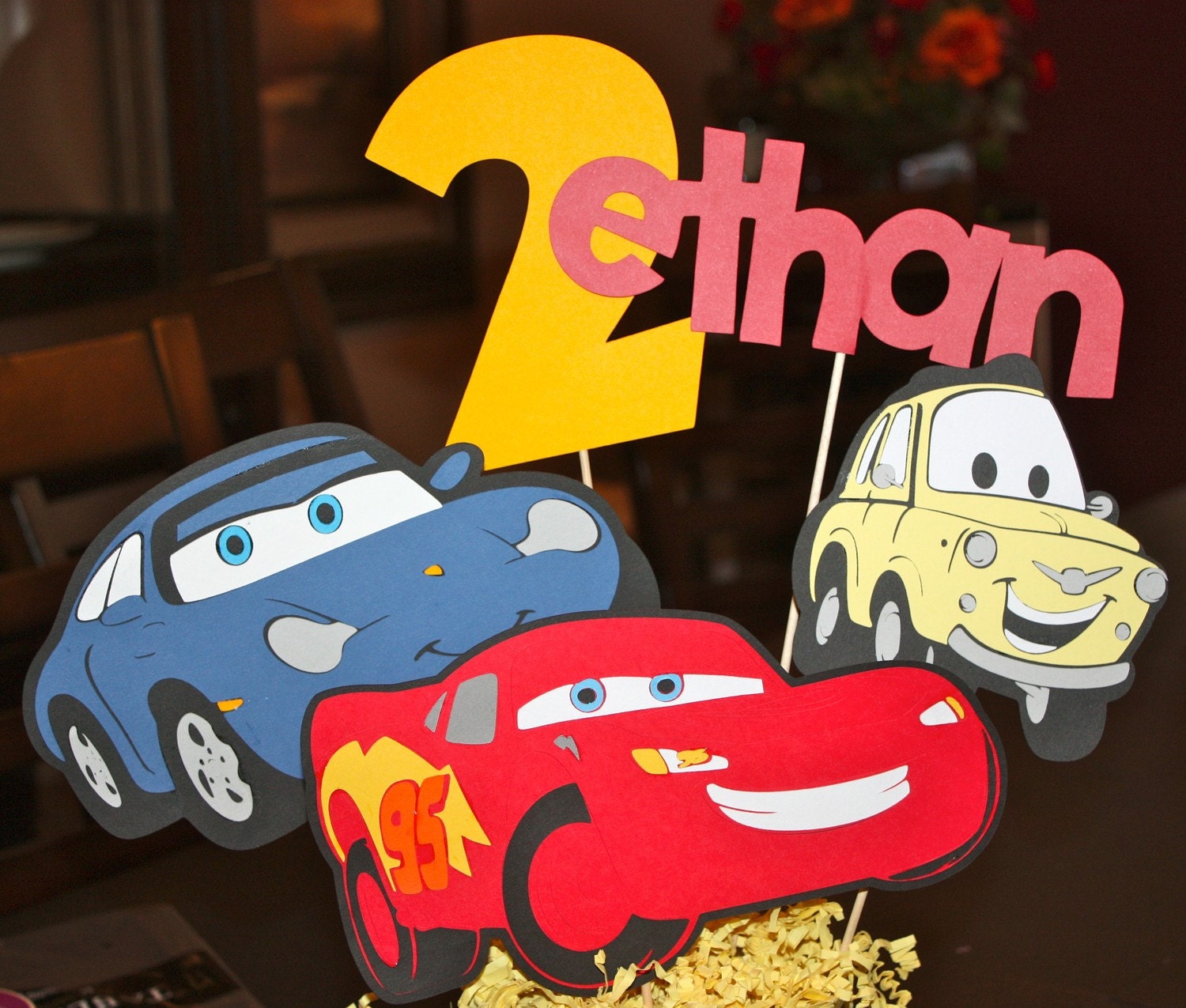 Disney Pixar Cars Centerpiece