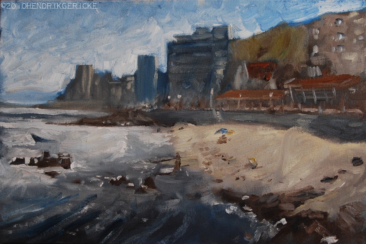 Sea Point, view towards Pavilion
