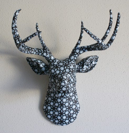 Ty Pennington Kimono Espresso Deer Head wall mount