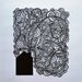 house cut paper art