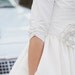 Short Wedding Dress with Sleeves and Pockets - Janie Jones