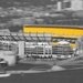 Pittsburgh heinz field art photo selective color - Heinz Field football stadium - Home of the Pittsburgh Steelers - 8x10
