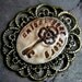 unlock your story - key - storybook - vintaj art bead partner - simple truths pendant - LAST CHANCE