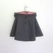 Childs wool cape - vintage inspired