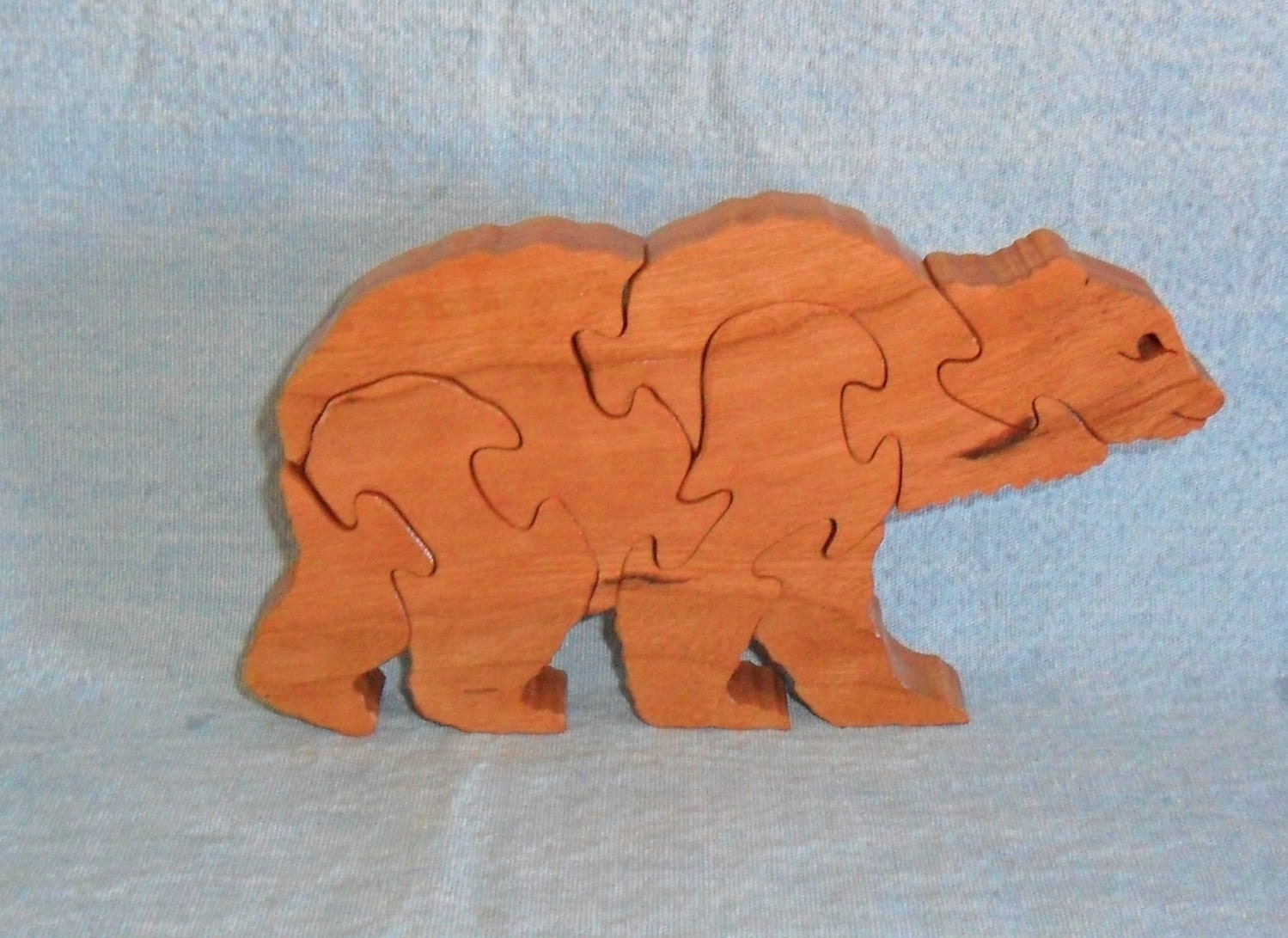 Brown Bear Wooden Puzzle