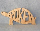 Turtle (Pokey) Scroll Saw Wooden Puzzle