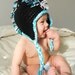 PDF Pattern Crochet Little Rocker Mohawk Hat with Permission to Sell What You Make