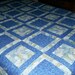 Potato Chip Block Pattern Queen Quilt