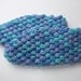 Crochet Slippers in Ocean - Women Size M/L