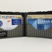 Chevron Grey 1960 GMC Truck Bench Wallet - Vegan