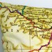 map cushion cushion cover 16 inch cushion, map pillow, 40cm cushion HOBART TASMANIA map cushion, cushion,16 inch , 41cm