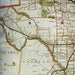 Pillow cover map cushion Texas, Organic cotton, cushion cover, pillow cover, throw pillow, decorative pillow.