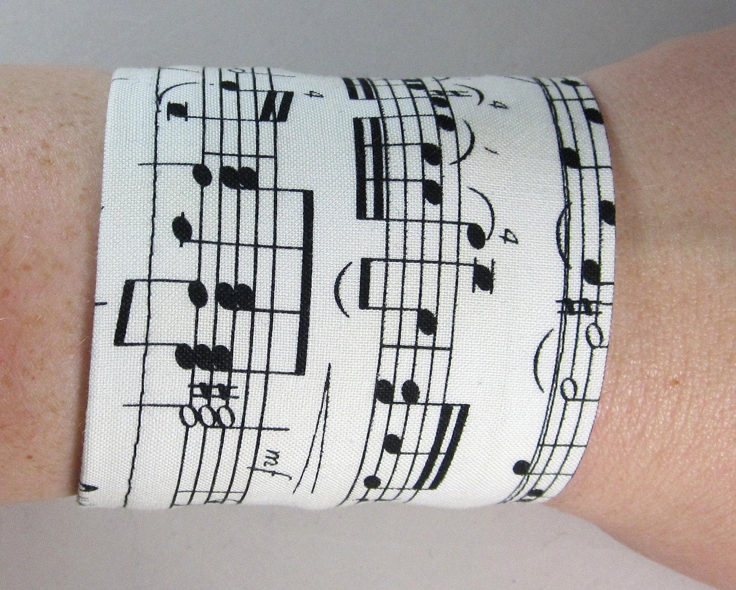 Musical Notes Geeky Wrist Cuff