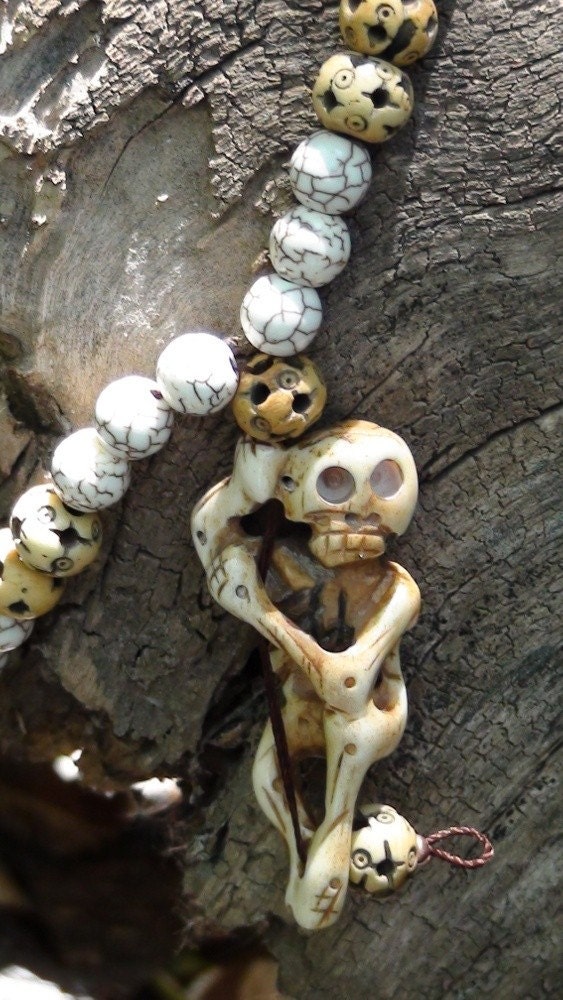 The "Mr Bones" Ancestral Prayer Beads