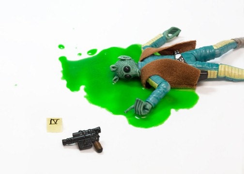 C.S.I. (Cantina Scene Investigation) 8x10"