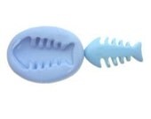 Fish bone skeleton flexible mold miniature cake dessert jewelry wax polymer resin paper clay plaster chocolate craft decoration