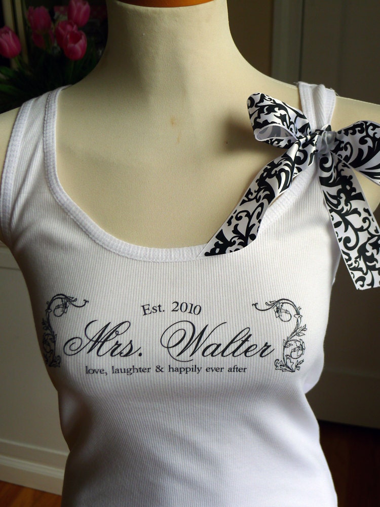 Bride tank top, The future Mrs. Tank Top, bride, wedding, wedding attire, Bridesmaids, Mrs.Shirt, Bridal top