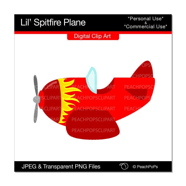 Baby Airplane Clipart