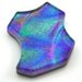Puzzled Dichroic Glass Cabochon