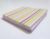 90pcs Groovy Retro Chic Square Paper Pack for Japanese Origami Paper Crane Folding
