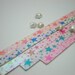 Stars on Stars Pearlescent Miniature Origami Lucky Star Paper Strips - pack of 100 strips