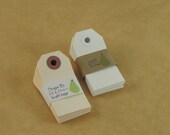 White Tags-Merchandise Tags-Gift Tags 25 2.75 x1