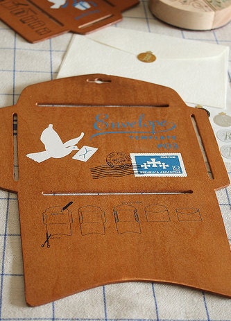 Envelope Template-Wooden-Large Size-Template-Envelope Maker