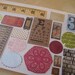 Vintage Style Stickers-Labels-Scrapbooking Embellishment-Envelope Seal-Ephemera Set