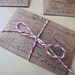 Seed Packets-Seed Envelopes-Gift Seed Packets with 5 yards of twine