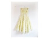 1940s-1950s SUNSHINE tulle party dress