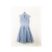 1940s-1950s FLORAL blues spring dress