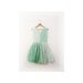 1940s-1950s COLOR BLOCK spring dress