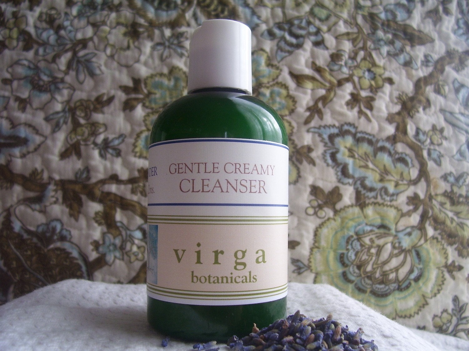 Gentle Creamy Facial Cleanser wtih Lavender - 4oz.