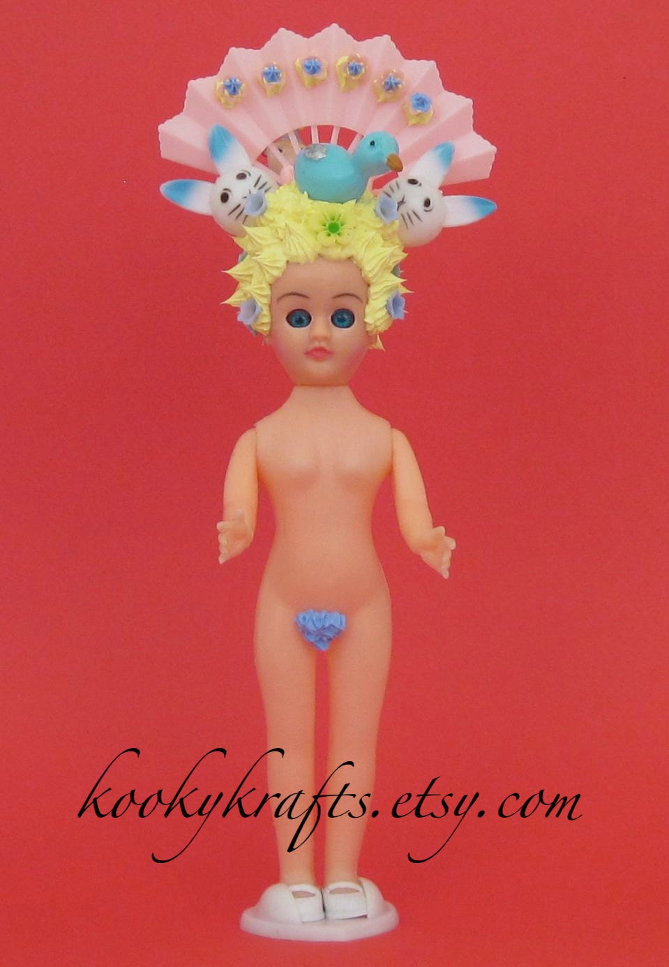 Vintage Plastic Doll Marie Antoinette