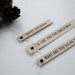 Letterpress Holiday Gift Flags