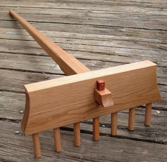 Full Size Japanese Zen Rock Garden Rake by japanesegardensupply