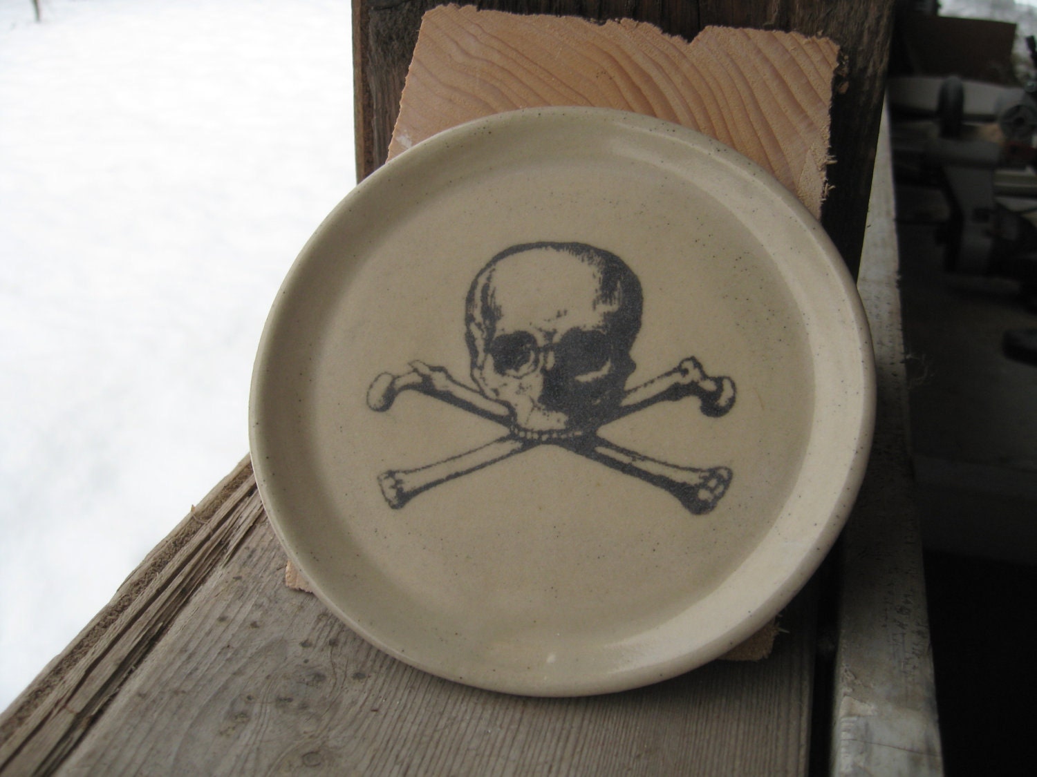 Skull and Bones plate