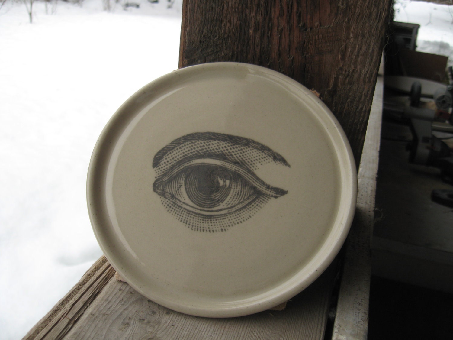 Eyeball plate