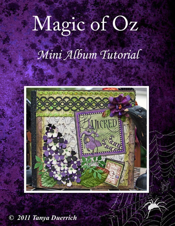 Scrapbook Mini Album Tutorial  Magic of Oz