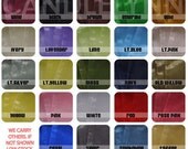 SPECIAL TODAY - 300 3x4 Sheer Organza Bags - Party favors, jewelry, gifts, sachets and much, much more -  Pick 10 Colors