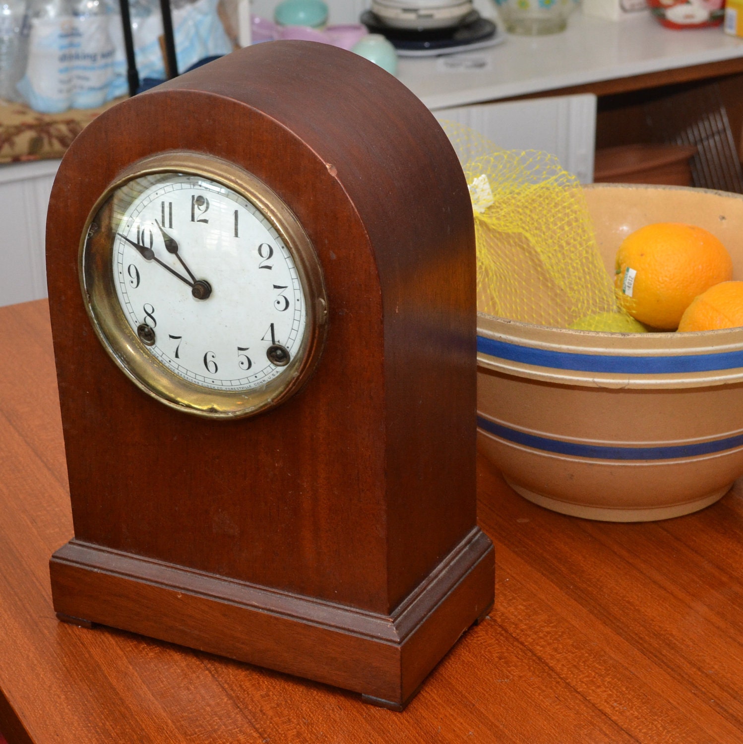 Beehive Mantle Clock Sessions Circa 1920s by justbecauseshecan