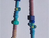 Sarah Pastel Seed Beaded Earrings