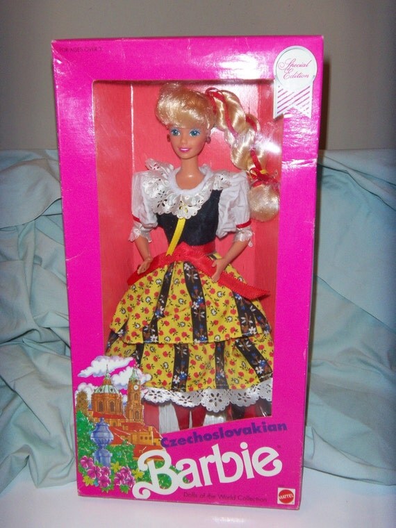 Czechoslovakian Barbie Doll 1990 Rarest Of Them all by stelie